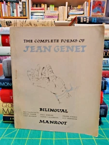 The Complete Poems of Jean Genet Bilingual Manroot Trade Paperback 1981 - Imagen 1 de 9
