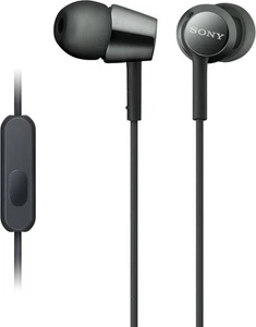 Sony MDR-EX155AP Cuffie auricolari stereo auricolari NERO MDREX155AP - Foto 1 di 3
