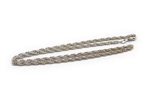 James Avery Sterling Silver 18" Double Rope Twist Chain Necklace - Picture 1 of 3
