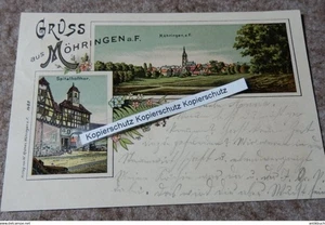 Ak; Stuttgart, Gruß aus Möhringen, Litho - Picture 1 of 2