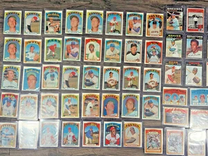 1971–1972 Topps Baseball Lot (62) – Roberto Clemente, Tom Seaver, Joe Torre - Picture 1 of 13