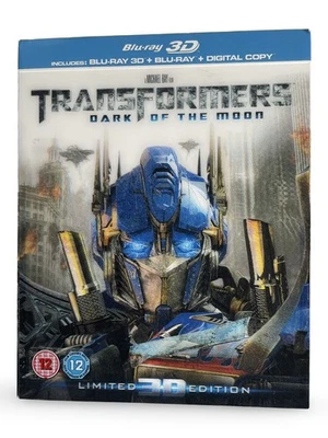 Transformers: Dark of the Moon (2011) 3D Blu-ray+Blu-ray+DVD 3D Limited Edition - Image 1 of 4