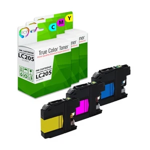 Tinta Comp 3Pk TCT LC205 LC205C LC205M LC205Y HY para Brother MFC-J4320DW J4620DW - Imagen 1 de 6
