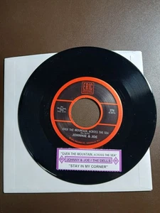 JOHNNIE & JOE Over The Mountain Across Sea / DELLS Stay In My Corner 45 w/ Title - Picture 1 of 2