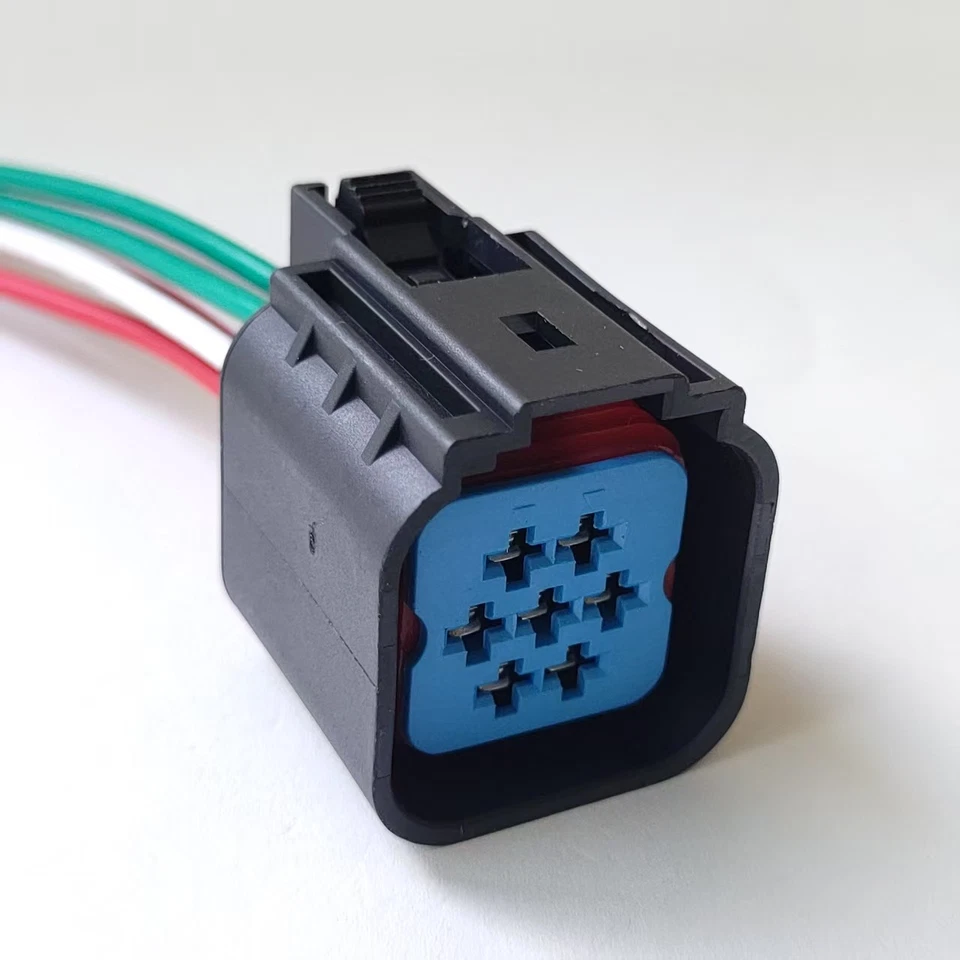 7-Way Headlight Headlamp Connector Pigtail For 2005-2011 Lincoln Town Car - Imagem 1 de 4