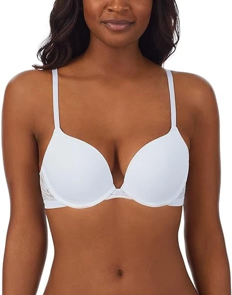 OnGossamer LIGHT BREEZE Elegante Micro Encaje Convertible Push-up Sujetador, 32A Foto 1 de 2