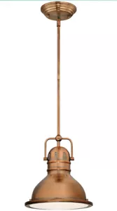 Westinghouse Lighting 63084A Boswell One-Light LED Indoor Mini Pendant Washed... - Picture 1 of 9