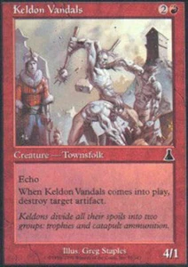 Keldon Vandals Urza's Destiny - MTG - Picture 1 of 3
