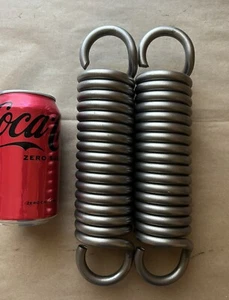 .375” Wire Heavy Duty Extension Spring Lot Of 2 - Picture 1 of 2