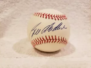 VINTAGE Bill Madlock AUTO'D ONL (White) Baseball, Chicago Cubs, VERY NICE! - Picture 1 of 2