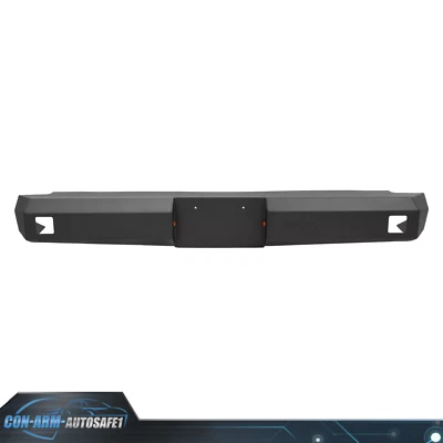 Rear Step Bumper Assembly Black Steel For Toyota Tacoma Pickup 1st gen 1995-2004 - Imagem 1 de 4