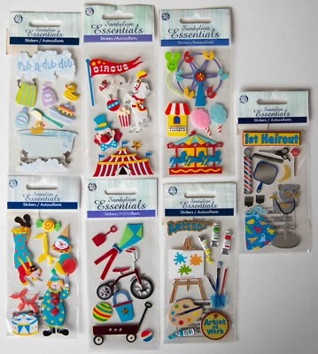 Sandylion Essentials Stickers, Kid Fun THEME, You Pick, some Rare!