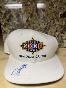 Joe Montana Signed Super Bowl 32 Hat /1500 Kansas City Chiefs, San Francisco 49