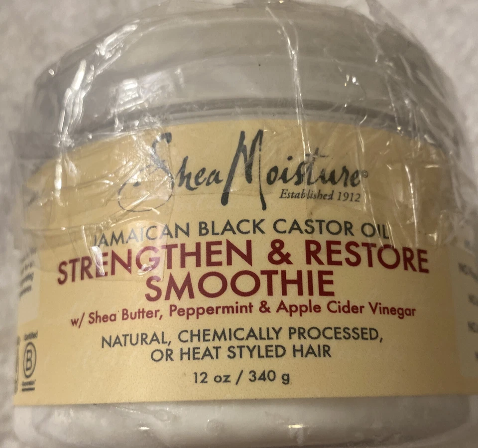 Crema batidora de aceite de ricino negro jamaicano Shea Moisture - 12 oz Foto 1 de 3