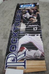 Todd Helton Spiel geflogenes Banner - Bild 1 von 3
