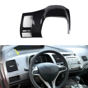 For Honda Civic 8th FD2 2006-2009 Carbon Fiber Interior Center Console Stickers - Picture 1 of 42