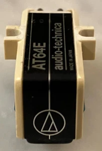 AUDIO TECHNICA AT64E CARTRIDGE & GENUINE AUDIO TECHNICA STYLUS WITH NEEDLE GUARD - Picture 1 of 6