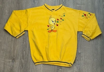 Sudadera Clásica Colección Looney Tunes De Colección Bordada Piolín Para Mujer’s Grande Foto 1 de 4