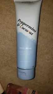 Peppermint & Coconut Nourishing Foot Cream 8.45 oz NATURE'S BLEND - Picture 1 of 3