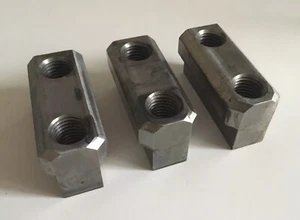 Huron S15JN 1.5mm x 60 Degree Jaw T-Nuts for 15" Chucks - Qty 3 - Picture 1 of 3