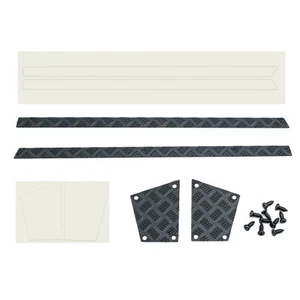 Rear Bottom + Side Door Anti-skid Plate Parts for 1/18 Traxxas TRX4-M RC Crawler - Picture 1 of 5