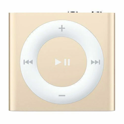 Apple iPod Shuffle 4th Generation 2GB Music Player - Gold (MKM92LLA)