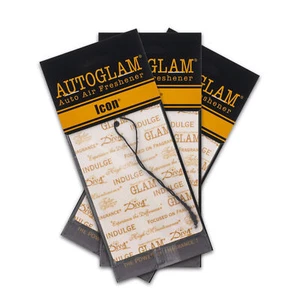 Icon Autoglam 4.5 x 3 Auto Air Freshener Mirror Hanger, Pack of 3 - Picture 1 of 6