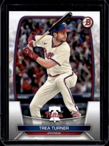 Trea Turner 2023 Bowman Baseball - #10 - Philadelphia Phillies - Picture 1 of 2