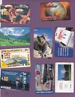 Lot of 9 international phone cards 5 countries-- in great shape
