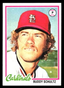 1978 Topps Buddy Schultz #301 St. Louis Cardinals Mid Grade Card - Picture 1 of 2