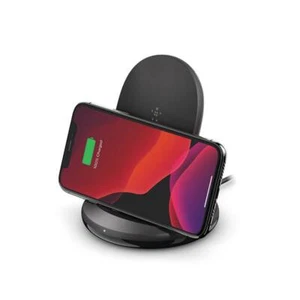 Belkin Boost Charge Wireless 15W Charging Stand Universally Compatible - Black - Picture 1 of 2