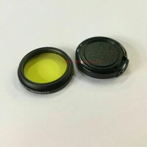 Yellow Panchromatic Filter Lens for Rollei 35 35TE 40/3.5 35S 35SE 40/2.8 w/ Cap - Picture 1 of 13