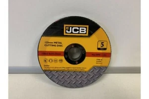 Paquete de cinco discos de corte de metal JCB 125mm (125x2.5x22.23mm diámetro)  - Imagen 1 de 1
