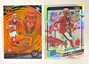 2023 Panini Donruss Optic Tank Dell Rated Rookie Silver Holo Prizm RC #245 - Picture 1 of 2