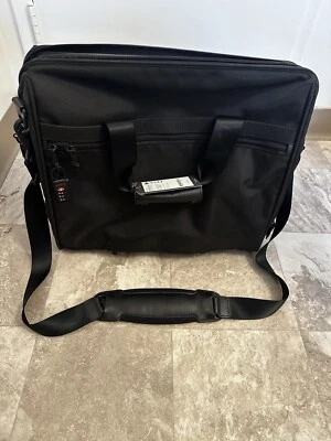 Tumi Alpha 2 Carry-On Framed Soft Duffel Bag - Black - Image 1 of 4