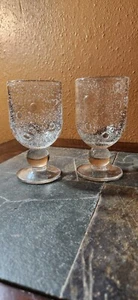 Southern Living BELLA LUNA Small Goblets Glasses 5 3/4" Set of 2 - Picture 1 of 4