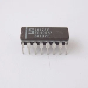 1x Signetics 10172F IC DIP16 - Bild 1 von 3