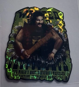 Vintage 2000 WWF Cactus Jack Wrestling Original Sticker Decal - Picture 1 of 2