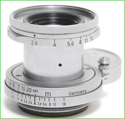 Leitz Leica Elmar 2.8/5cm lens Leica Screw Mount M39 - Bild 1 von 4