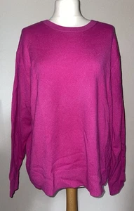 M&S Autograph Pullover fuchsia pink Kaschmir 100% Gr. 20 - Bild 1 von 5