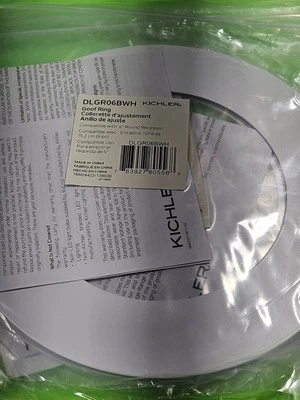 Anillo universal blanco 5PK directo al techo 5,5”-8,4” para luces empotradas B274 Foto 1 de 3