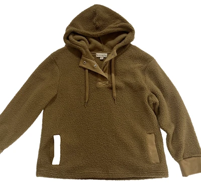 Koolaburra by UGG 女式骆驼色连帽衫长袖 M 码 — 第 1/4 张图片