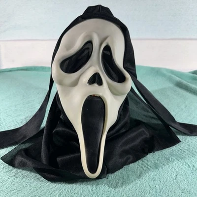Scream Ghost Face Mask Easter Unlimited Glow in the Dark Halloween  - Image 1 of 4