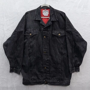 Pepe Vintage schwarze Jeans Jeansjacke Made in Hong Kong (Maße lesen) - Bild 1 von 4