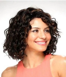 MINA-2(II) It Tress Synthetic Full Short Wavy Curly Bob Style Wig 100% KANEKALON - Picture 1 of 5
