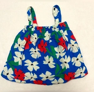 Hanna Andersson floral/Hawaiian/vacation Sleeveless top, size 5/110cm - Picture 1 of 6