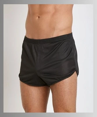 Bragas negras de nailon Soffe Ranger sedosas pista de correr pantalones cortos para hombre XL Foto 1 de 4