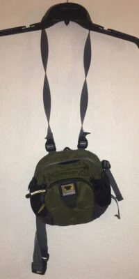 Mountainsmith Swift II Lumbar Fanny Pack Bag Green Gray Hiking Mini Backpack - Image 1 of 4