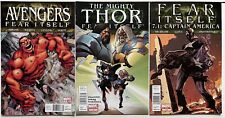 Avengers 14 Thor 7 Cap 7.1 Newsstand UPC Variant Fear Itself Lot Red Hulk 2011