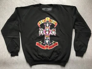 BNWT 2019 GUNS N' ROSES APPETITE FOR DESTRUCTION SWEATER METALLICA VTG RARE - Picture 1 of 12